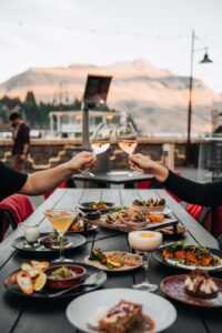 A selection of Tapas- the best food in Queenstown to enjoy with family and friends.