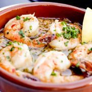 garlic prawns