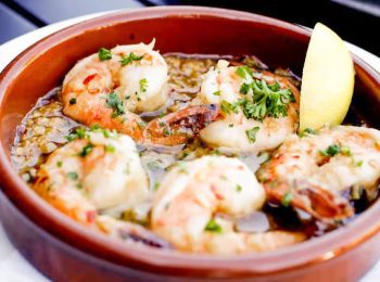 garlic prawns